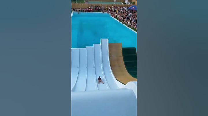 Escorregador de Piscina gigante 😱