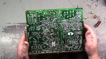 19" G07 Arcade Monitor Chassis Repair - Cracked Main Board