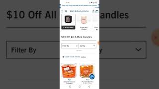 Bath and Body Works FREE SHIPPING on $25+