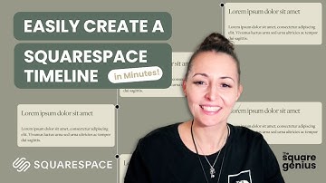 Add A Simple Timeline For Squarespace