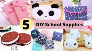 5 Easy Crafts For Back To School Diy School Supplies