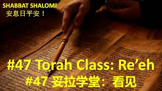 #47 TorahClass妥拉课堂(英文/普通话):Re’eh 看见|SabbathMessage安息日信息 | 讲员: BartIJlst