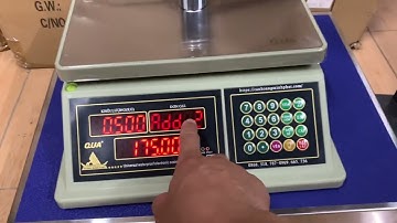 Cân điện tử tính tiền chống nước QUA832 30kg 40kg. Hướng dẫn sử dụng chức năng cộng dồn | 0969665736