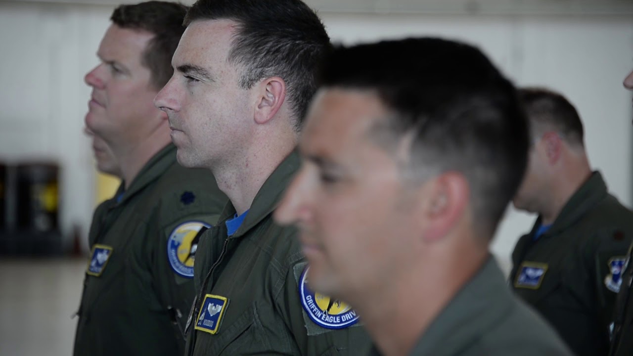 194th Fighter Squadron Change of Command - YouTube