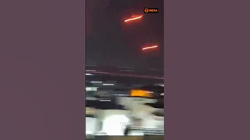 Iranian Missiles Targeting The Nevatim Airbase In The Negev Desert 