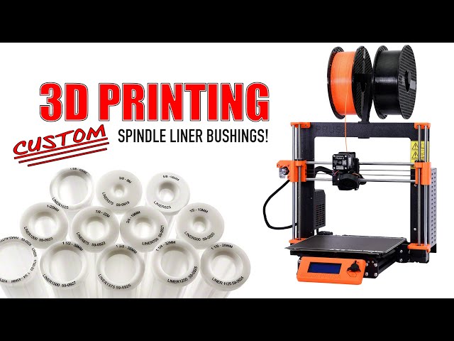 Printed Bushings for CNC Lathe Spindle - YouTube