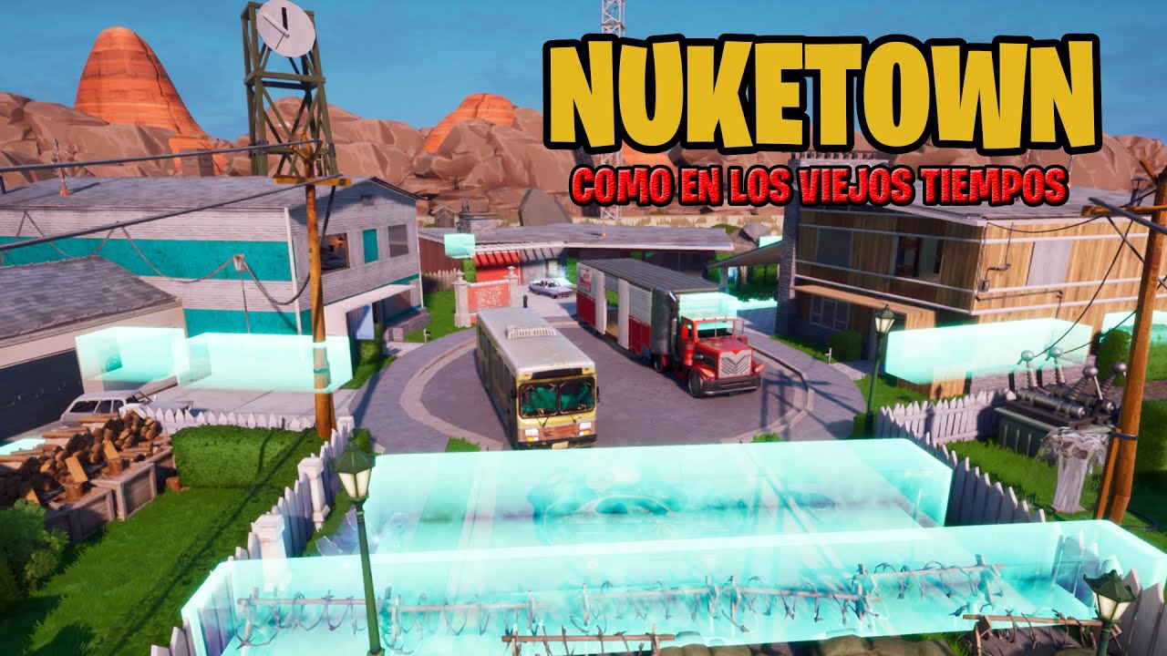 🔫 JUGANDO EN NUKETOWN FORTNITE GUN GAME 🔫 YouTube