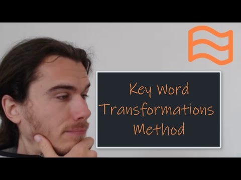 Video Use of English Key Word Transformation - youtube