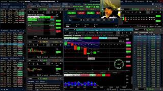 Professors Live Morning and Afternoon Scalping Day trading Sessions: $270.00 Green!