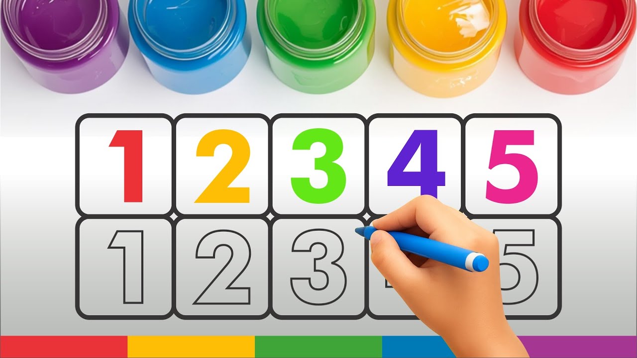 Learn Numbers 1 to 10, 1 to 50, 1 to 100, Fun Counting