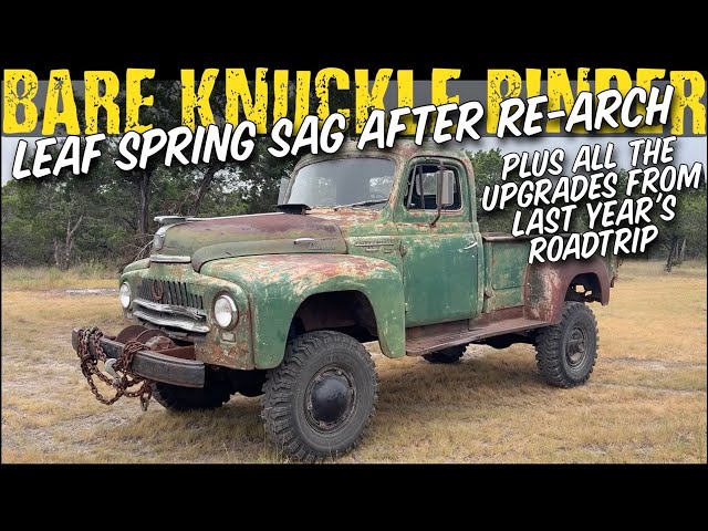 52 IH Coleman 4x4 - 10 Month Check Up After The Roadtrip - YouTube