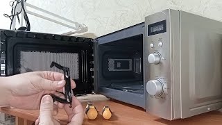 картинка: Как отремонтировать крючок дверцы микроволновки