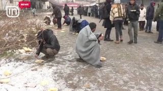 I ftohti në kampet e refugjatëve. Dhjetra njerëz përpiqen të kalojnë kufirin shqiptar