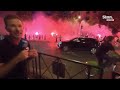 PSG fans celebrate their Champions League win at Parc des Princes - 𝙉𝙀𝙓𝙏 𝘿𝙊𝙊𝙍 to Roland-Garros 🎆🎾