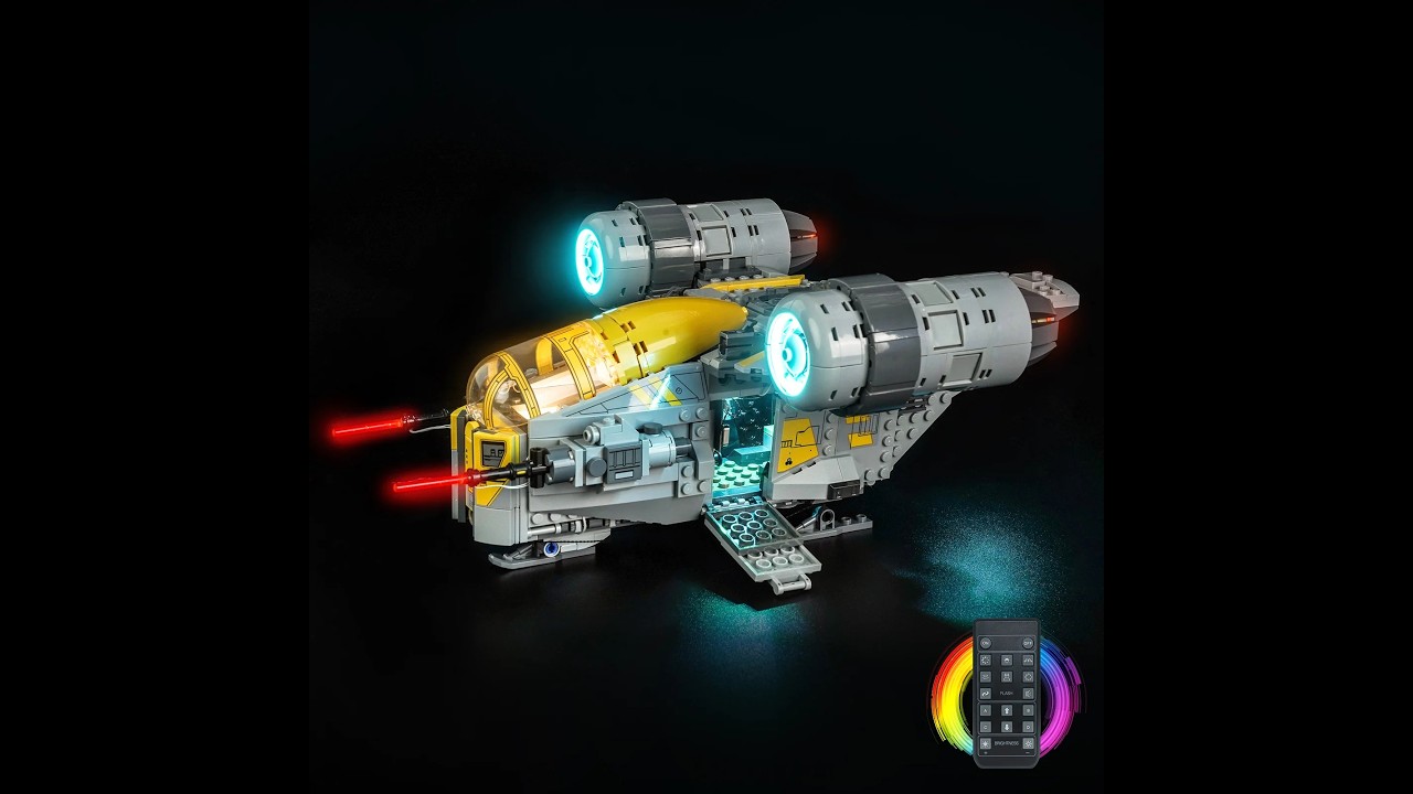 ZENE Bricks - Instruction Light Set For LEGO 75447 The Razor Crest
