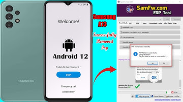 Samsung A13 Frp bypass android 12 one UI 4.1// 100% done #2025