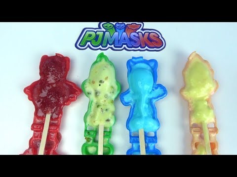 Pijamaskeliler dondurma yapamadım gıcık oldum Pjmasks oyun hamuru kalıbı ile dondurma nasıl yapılır?