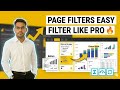Power BI Page Filters Explained 🔍 | Why, When & How to Use