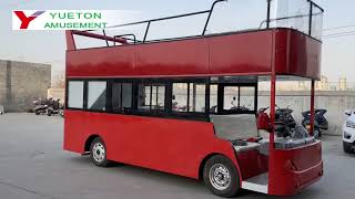 Double Decker Tourist Bus | Open-Top Sightseeing Train | YUETON screenshot 5