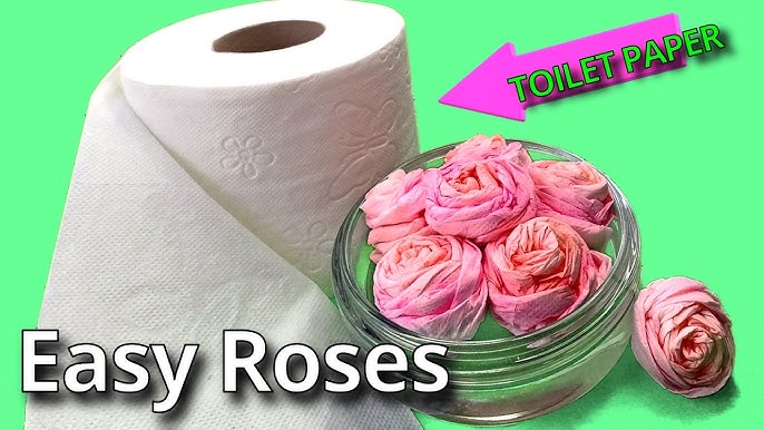 How to Make a Toilet Paper Flower - Thistlewood Farm