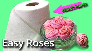 #227 DIY Toilet Paper Roses / Fun Valentines Gift / Easy for beginners