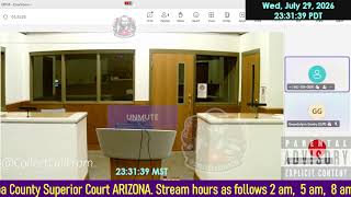 Initial appearance Maricopa County Superior Court ARIZONA 07/2/2026 AM Stream