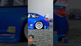 Blue RC car accuracy testing and drifting #Satisfying #Accuracy #Drifting #Testing #Memes #comedy.