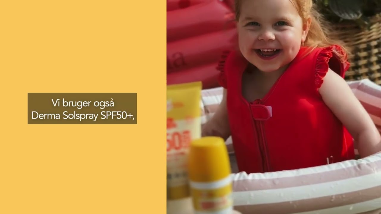 Derma Sun Kids: Anbefaling: Ekstra sart hud ☀