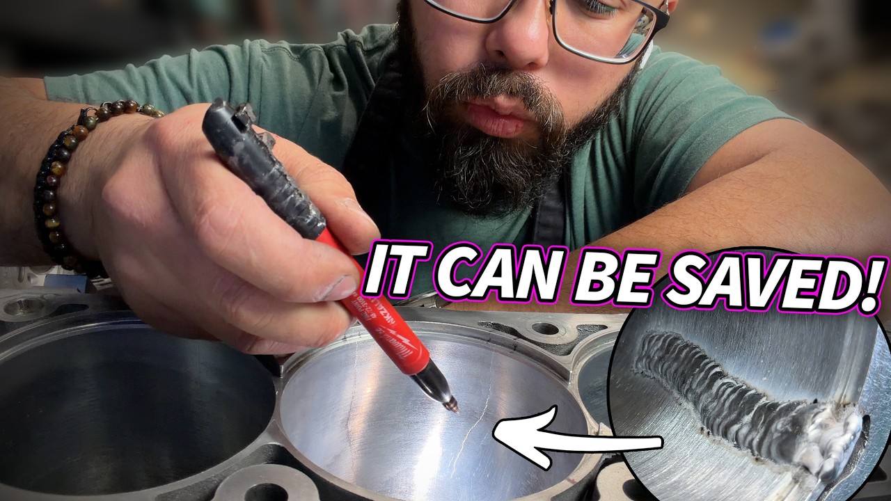 This Is How You Weld Any Cracked Casting