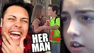 REACTING TO HOW 13 YEAR OLDS DATE - HE CHEATED!!! (SO FUNNY)