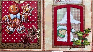 Gingerbread Man Journal - Double Spread