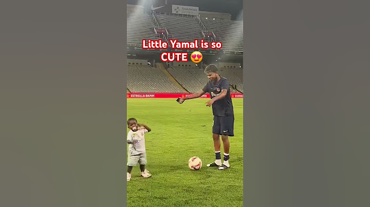 Little Yamal is so CUTE 😍
