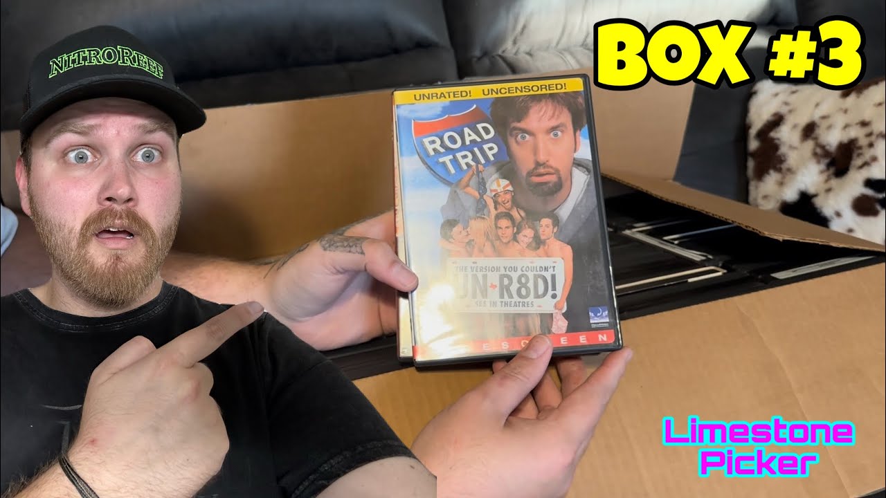 Unboxing A 100 DVD Mystery Box To Sell! YouTube