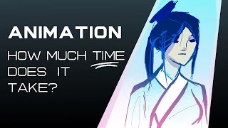 How Long Does It Take To Make An Animation? | Timelapse