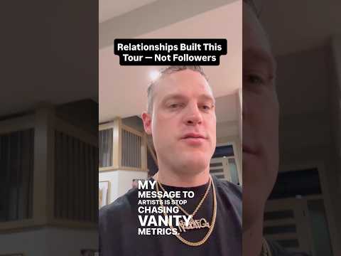 This is what matters most! This is why I can tour the way I do…