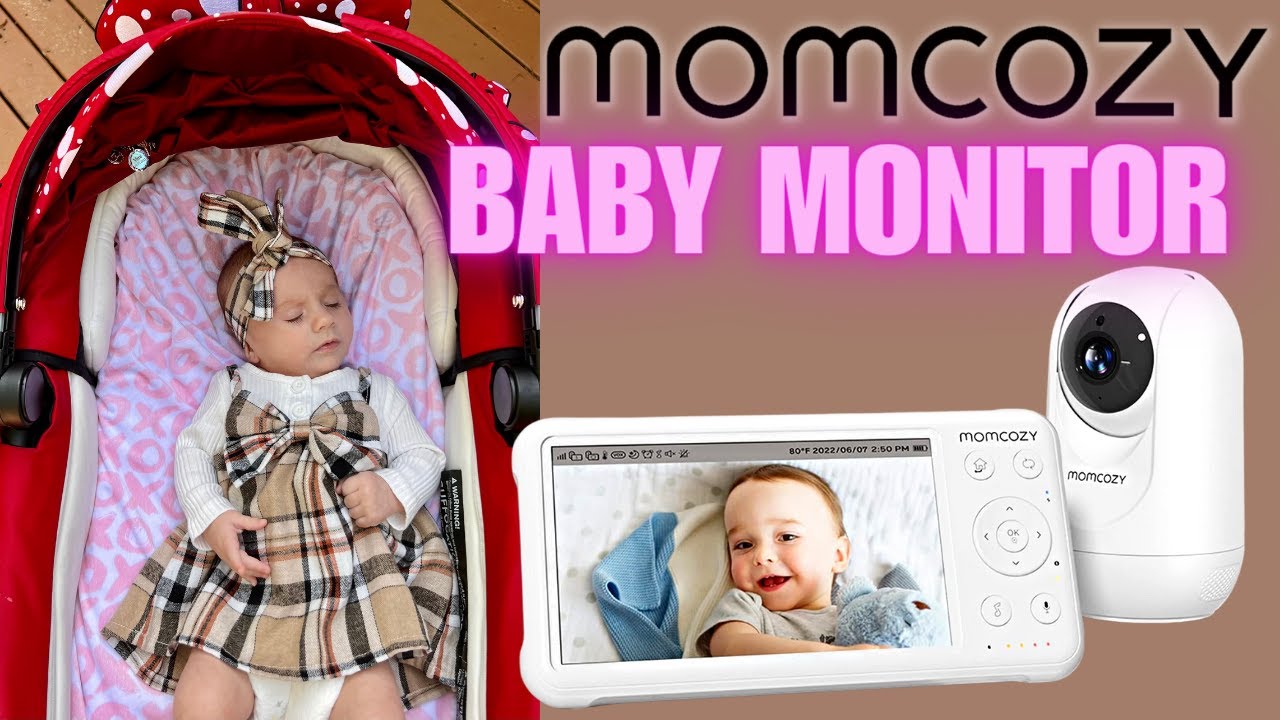 Babyphone vidéo Momcozy - 1080p 5, Batterie 5000 mAh (Vendeur