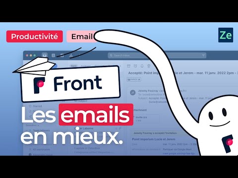 Front : Gagner 2 heures par jour avec votre boite mail