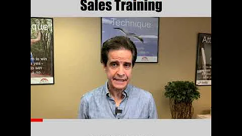 60-Second Sales Training: Always Get An Answer To Your Question