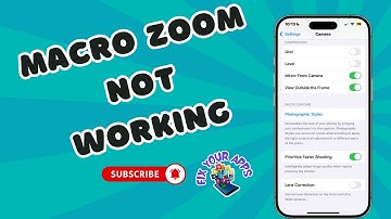 How To Fix Macro Or 0.5 Zoom Not Working After IOS 18 Update On iPhone - Full Tutorial