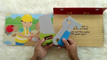 My Toolbox - Busy Builder Activity Book (3 Tools Inside!)