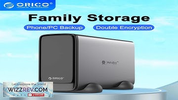 ORICO MetaBox Mini Personal Storage 3.5" Type C Network Attached Storage Automatic Backup