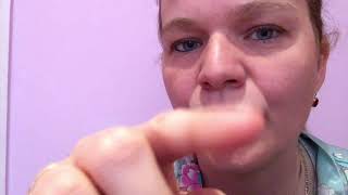 Asmr - Finger licking trigger words tracing