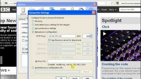 Watch UK TV Abroad How to set-up UK proxy in Firefox