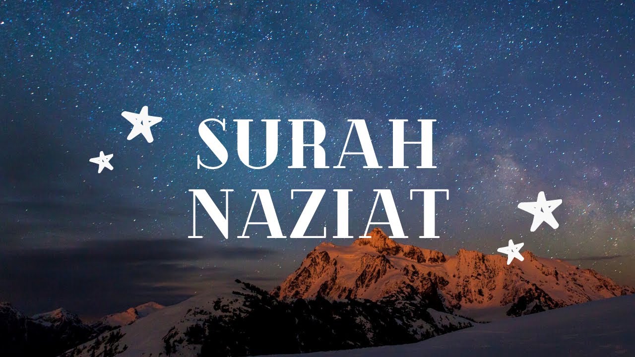 EMOTIONAL QUR'AN RECITATION - SURAH - NAZIYAT - MUHAMMAD RAAD AL KURDI ...