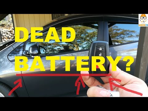 Prius30.ელემენტის კონტაქტების დაწმენდა/Prius battery cleaning