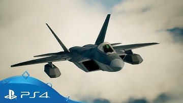 Ace Combat 7 | F-22A Raptor Aircraft Introduction Trailer | PS4