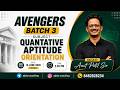 New Banking Batch | AVENGERS BATCH 3 | Subject - Quantitative Aptitude| By - Amit Patil Sir | Day 1