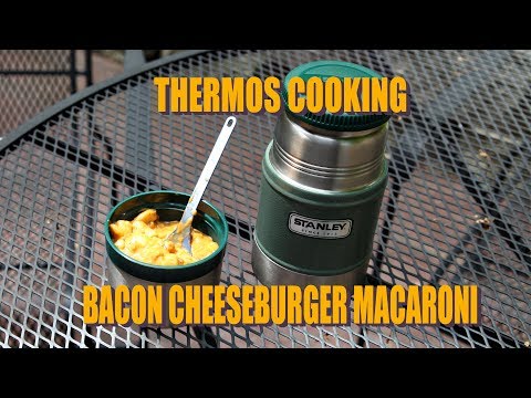 Thermos Cooking: Bacon Cheeseburger Macaroni