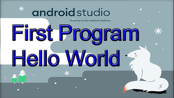 Android Studio Tutorial : Hello World