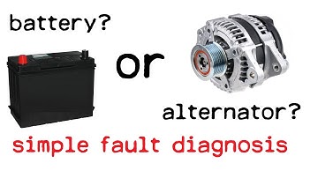 How To Test Car Battery and Alternator - Easy Multimeter Check For Dead Battery Or Faulty Alternator